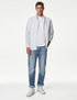 Loose Fit Vintage Wash Jeans